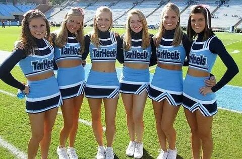 Pin by FAN OF REDHEADS on Photo Tribute To UNC CHEERLEADERS.