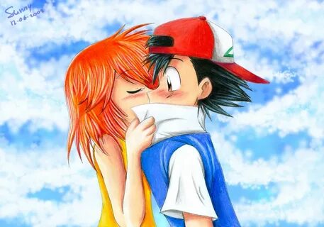 Kiss:. by sunshineikimaru on deviantART Ash and misty, Pokem