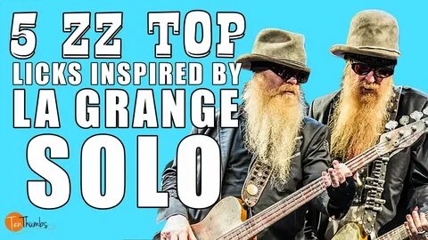 ZZ Top - 5 Licks inspired by the La Grange solo - Ukulele So