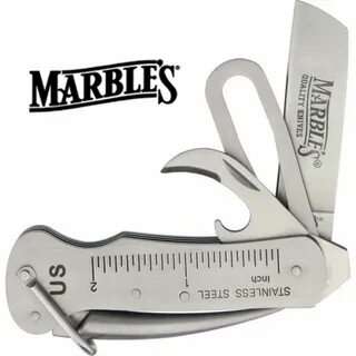 Marbles First Mate Riggers Marlin Spike Fashion Pocket Knife