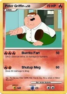 Pokémon Peter Griffin 115 115 - Burrito Fart - My Pokemon Ca