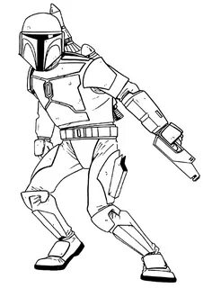 Mandalorian Coloring Pages - Best Coloring Pages For Kids