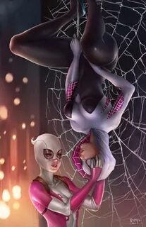 SpiderGwen and Gwenpool by NOPEYS on @DeviantArt Spiderman a