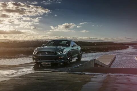 Фотографии Ford Mustang 2015 GT Velgen Небо машины 7952x5304