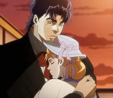 File:Jonathan and Erina hug.jpg - JoJo's Bizarre Encyclopedi