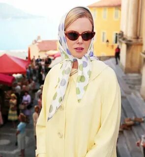 Винтажная мода Nicole kidman, Grace kelly, Scarf styles