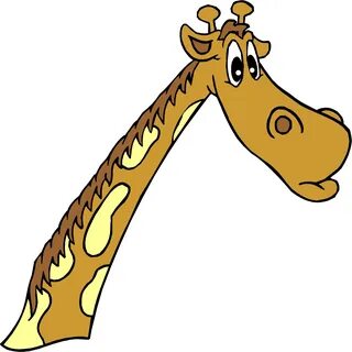Giraffe clipart neck head, Giraffe neck head Transparent FRE
