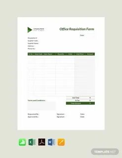 Office Requisition Form Template - Google Docs, Google Sheet