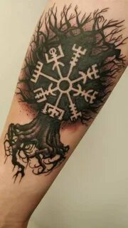 Just got my first tattoo done Viking tattoos, Norse tattoo, 