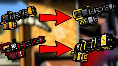 The Evolution of The Automatic PeaceMaker in Every Pixel Gun