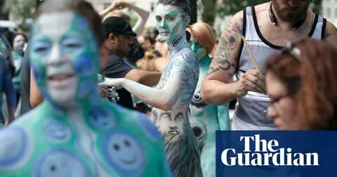 Nude body painting - in pictures US news The Guardian