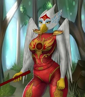 Eris the Eagle (Fire Armor) by EmperorStarscream -- Fur Affi