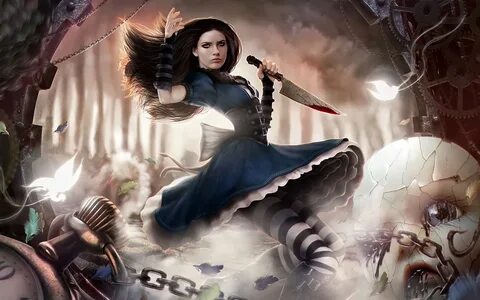 Обои Alice: Madness Returns PC игры 640x960 iPhone 4/4S Изоб