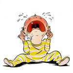 crying baby face clipart - Clip Art Library