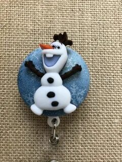 Disney Frozen Olaf ID Badge Reel Nurse Badge Reel RN Badge E
