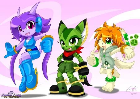 Freedom Planet Girls by https://arung98.deviantart.com on @D