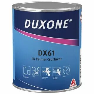 DX61 1К протравливающий грунт-наполнитель 1л. DUXONE (уп. 6ш