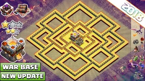 NEW BEST TH11 War Base 2018 CoC Best Th11 Base Layout With G