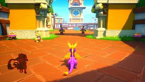 Sunny villa all gems and how to get the door open - Spyro - 