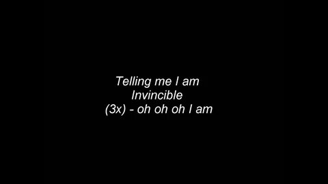 MGK ft Ester Dean - Invincible (Official Lyric Video) - YouT