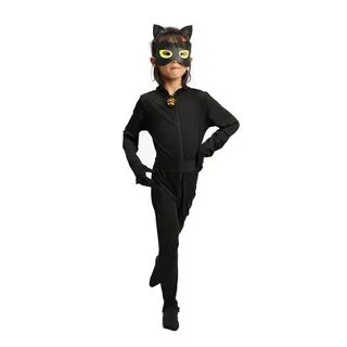 Disfraz Black cat noir Ladybug Costume for Adult Kids Girls 
