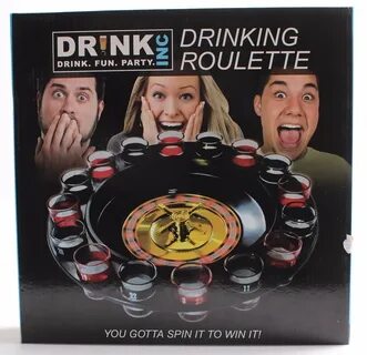 NEW 16 SHOT RUSSIAN ROULETTE DRINKING GAME PARTY SET SPIN SH