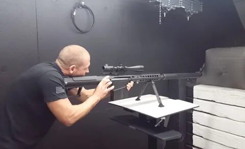 Video: OSS Suppressor Makes Barrett .50 Cal Quiet as an Airs