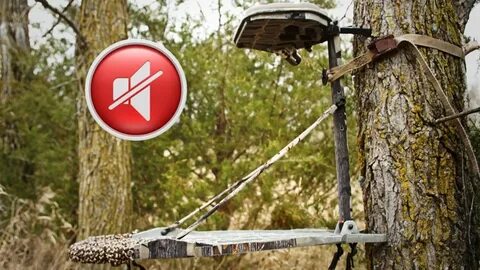 How to Silence Any Tree Stand!! DIY Tips - YouTube