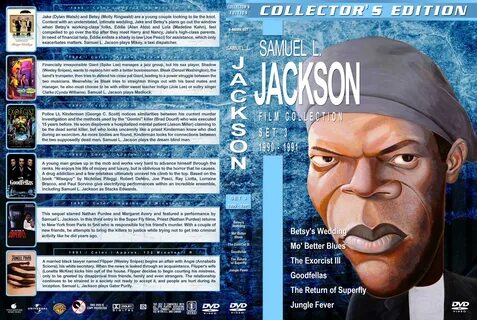 Samuel L Jackson Film Collection Set 3 1990 1991 Cover DVD C
