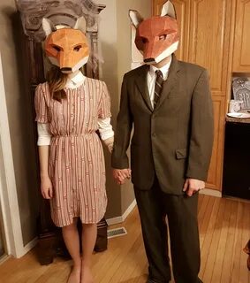 Mr and Mrs Fantastic Fox costume - Album on Imgur