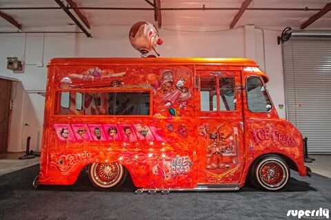 LA Originals: Mister Cartoon ice cream truck lowrider