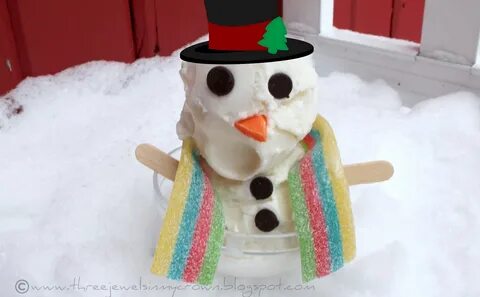 Snowman Ice Cream Cups Related Keywords & Suggestions - Snow
