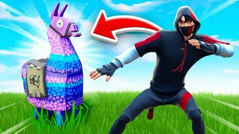 LOOT LLAMA *ONLY* Challenge In Fortnite! - YouTube