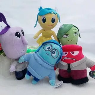 5pcs/lot Pixar Movie Inside Out Plush Toys Stuffed Doll Ange