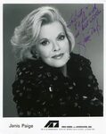 Janis Paige - Autographed Inscribed Photograph HistoryForSal