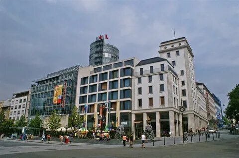 File:Industriehaus Pforzheim mit Sparkassenturm.jpg - Wikime