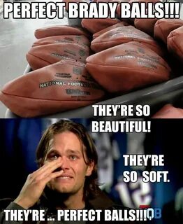 Tom Brady crying about beautiful perfect balls! #LOL #Deflat