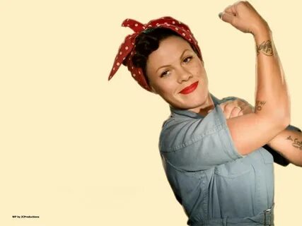 Rosie The Riveter a.k.a. P!nk - Pink Wallpaper (31009517) - 