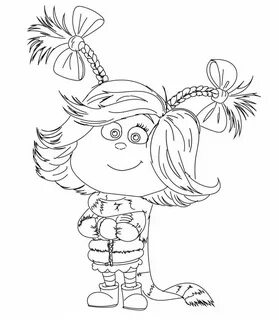 Cindy Lou Coloring Pages - Green Valley Floyd