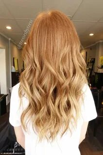 Image result for ginger to blonde balayage Red hair with blo