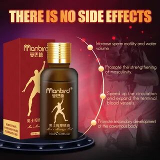 Manbird OIL Natural Plant Extracts Penis Enlargement Thicken