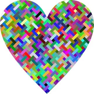 Library of colorful heart vector freeuse png files ► ► ► Cli