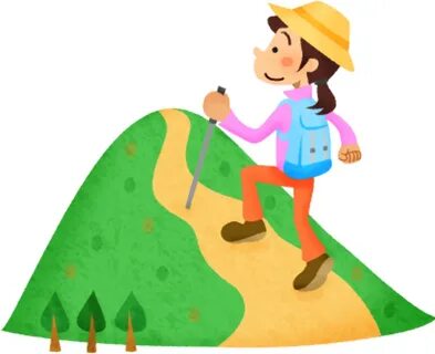Download High Quality hiking clipart woman Transparent PNG I