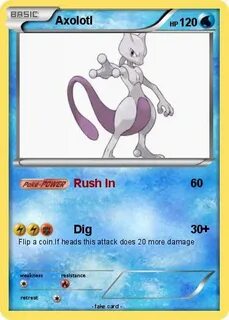 Pokémon Axolotl 44 44 - Rush In - My Pokemon Card