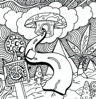 Mushroom Coloring Page at GetDrawings Free download