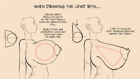 There are plenty of better tutorials out there on how to draw boobies and b...