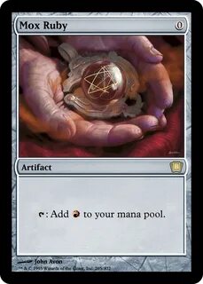 Mox ruby Cartas, Disenos de unas