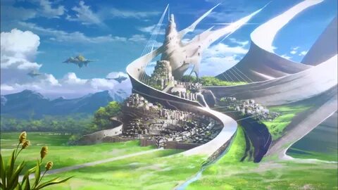 Anime Landscape: Sword Art Online TOP 10 Backgrounds