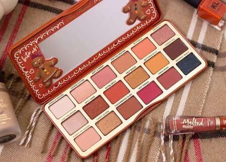 Too Faced Gingerbread Extra Spicy Palette Review - Little Bl