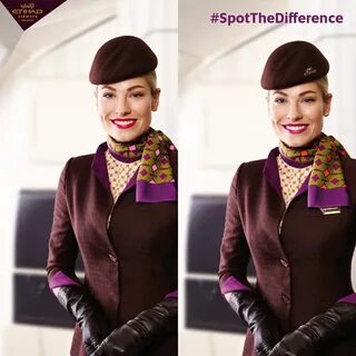 Only one of these photos shows our Cabin Crew in the correct